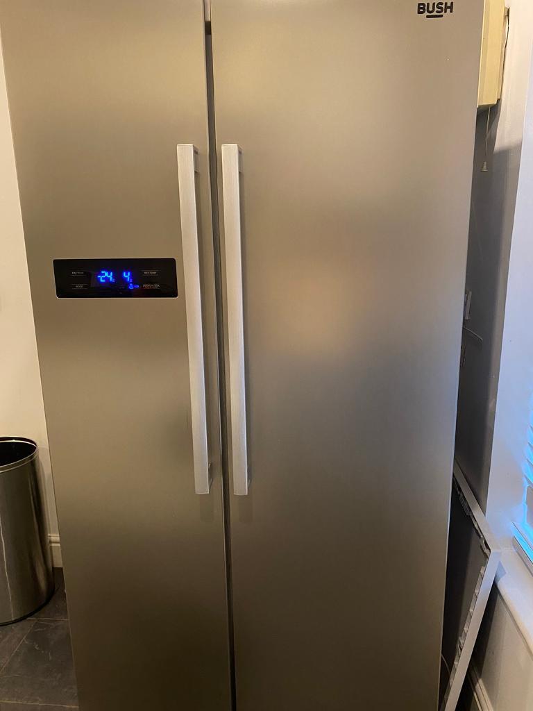 bush double fridge freezer